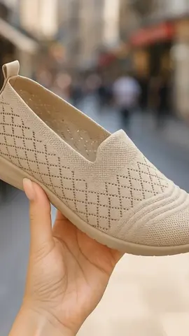 VN Naomi Sepatu FlyKnit Flat Slip On Wanita #sepatuwanita #fypシ #promomakangajian #sepatu #sepatukekinian 