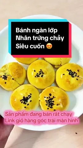 Bánh ngàn lớp nhân trứng chảy, sản phẩm đang bán rất chạy, mời mọi người tham khảo#giadinh #bánhngot🍰 #ăncungtiktok #thíchăn 