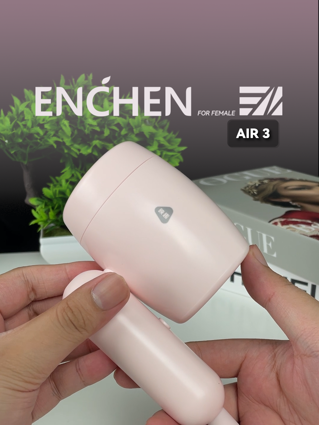 Hot and Powerful! 💪 The ENCHEN AIR 3 MINI HAIR DRYER brings in hot and powerful air in a small form factor that's pretty hard to believe! And thanks to its small size and even collapsible design, it's something you can easily take anywhere as well! So why not get one for yourself today using our yellow basket! 🛍️ #EnchenEnjoyLife #EnchenHairBlower #EnchenHairDryer #FoldableHairDryer #HairBlowerForDormitory #fyp