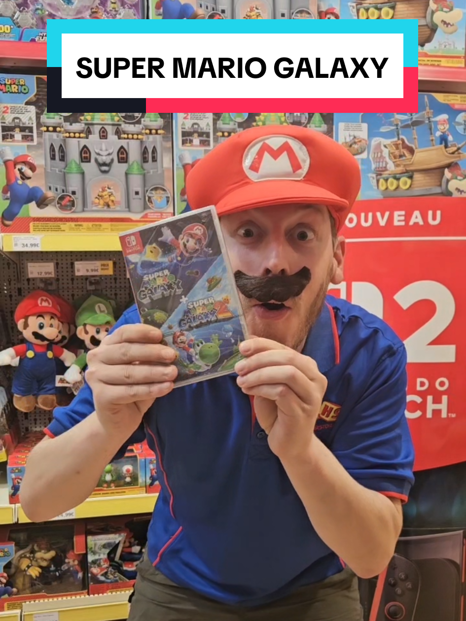 Gagne ton jeu Super Mario Galaxy + Super Mario Galaxy 2 sur Nintendo Switch avec Smyths Toys ! 🎮🍄🤩  Pour jouer avec nous : 🍄 Abonne-toi à @smythstoys_fr 🍄 Donne-nous le nom de la princesse qui est apparue pour la première fois dans Super Mario Galaxy ! 🍄 Mentionne 2 amis 🍄 Fin le 12 Octobre 2025 à 23h59, 3 gagnants seront tirés au sort et remporteront chacun un jeu Super Mario Galaxy + Super Mario Galaxy 2 sur Nintendo Switch (compatible Nintendo Switch 2) ! 🍄 Bonne chance à tous ! #supermariogalaxy #mario #nintendo #nintendoswitch #smythstoys 