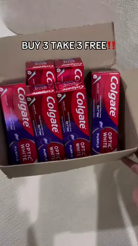 Iyak malala kapag di umabot sa buy 3 take 3 😭 #colgate #teethwhitening #toothpaste #buy3take3 #fyppppppppppppppppppppppp 