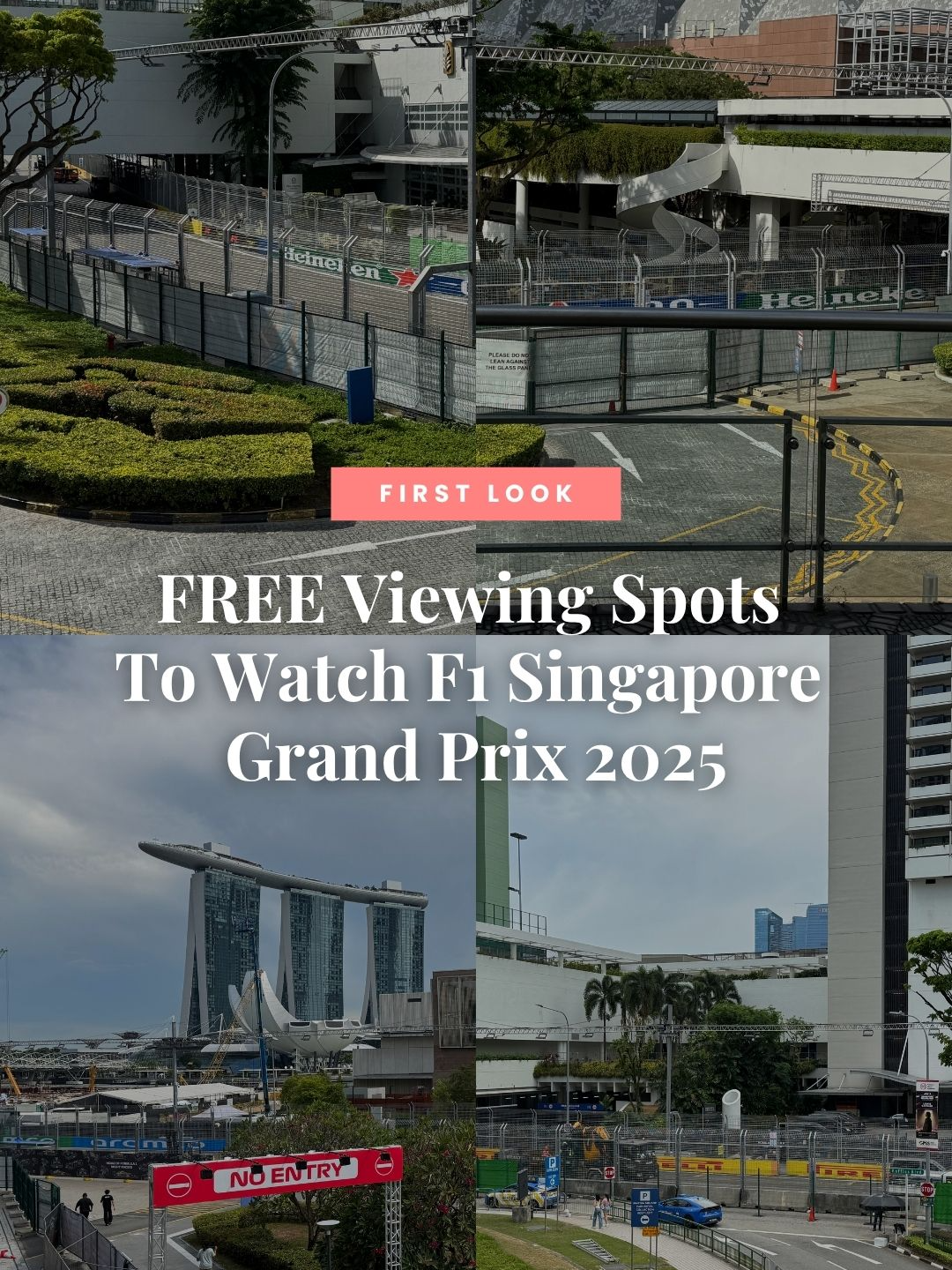 𝗙𝟭 𝗦𝗶𝗻𝗴𝗮𝗽𝗼𝗿𝗲 𝗚𝗿𝗮𝗻𝗱 𝗣𝗿𝗶𝘅 𝟮𝟬𝟮𝟱: 𝗙𝗿𝗲𝗲 𝗩𝗶𝗲𝘄𝗶𝗻𝗴 𝗦𝗽𝗼𝘁𝘀 & 𝗣𝘂𝗯𝗹𝗶𝗰 𝗧𝗿𝗮𝗻𝘀𝗽𝗼𝗿𝘁 𝗨𝗽𝗱𝗮𝘁𝗲𝘀 🏎️ 🏁✨ For all Formula 1 Singapore Grand Prix fans, this one’s for you! Marina Bay comes alive as F1 cars roar around the iconic night circuit. Expect high-octane action and snag a spot at one of these free viewing spots to catch all the adrenaline-pumping moments! ⚠️ Heads up: These free spots are barricaded, so you might need to stand to see the F1 cars zoom past. Bring chairs, binoculars, and ear plugs for the best possible experience. 𝗢𝘁𝗵𝗲𝗿 𝗙𝗿𝗲𝗲 𝗩𝗶𝗲𝘄𝗶𝗻𝗴 𝗦𝗽𝗼𝘁𝘀: - National Gallery Rooftop - Helix Bridge - Merlion Park - Esplanade Roof Terrace When? 3–5 Oct 2025, Race Day: Sun, 5 Oct 2025 | Flag-off: 8pm Nearest MRTs: City Hall, Esplanade, Raffles Place, Bayfront, Nicoll Highway, Promenade Transport Updates: • Fri, 3 Oct: North East & Downtown Lines + Sengkang-Punggol LRT extended ~30 min • Sat & Sun, 4–5 Oct: Extended ~1 hour • $8 surcharge at 19 taxi points & select hotel driveways near Marina Bay & City Hall between 9.30pm–midnight (3–5 Oct) Link in bio for more details on Formula 1 Singapore Grand Prix 2025.