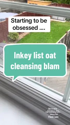 To the person with semetic skin , like me , you will LOVE  this from@@The INKEY List UK … #skintok #makeupremoval #skincare #inkeylist #oatcleansingbalm 