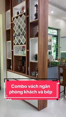 Combo vách ngăn phòng khách và bếp ##foryou #xuhuongtiktok #noithattanlac #vachnganphongkhachvabep #vachngandep 