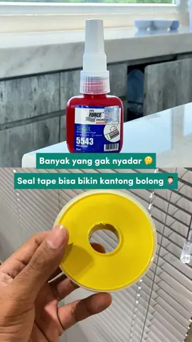 Pernah mikir seal tape lebih murah? 🤔 Faktanya, justru bisa bikin kantong lebih boros! 😱 ❌ Seal tape keliatan murah, tapi butuh banyak cm tiap sambungan → sering ganti → ujung-ujungnya lebih mahal. ✅ Segel Pipe Sealant → cukup setetes → tahan lama & anti bocor. Bayangin, satu tube bisa dipakai untuk ratusan sambungan, cuma ±Rp500/drat! 💡 Pilihan cerdas jelas Segel Indonesia. 🔧💧 #PakaiSEGEL #AntiBocor #PakaiSEGELAja #SegelIndonesia #SEGELIndonesia   