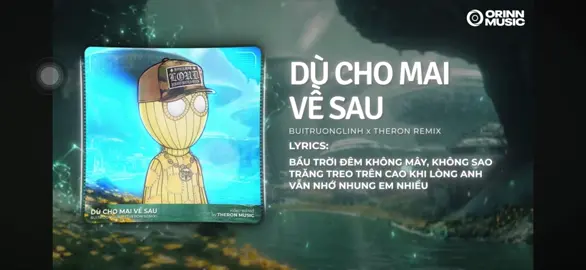 Dù cho mai về sau (THERON REMIX)-Buitruonglinh Bầu trời đêm không mây không sao remix tiktok #theronremix #duchomaivesauremix #buitruonglinh #xuhuong❤️❤️❤️