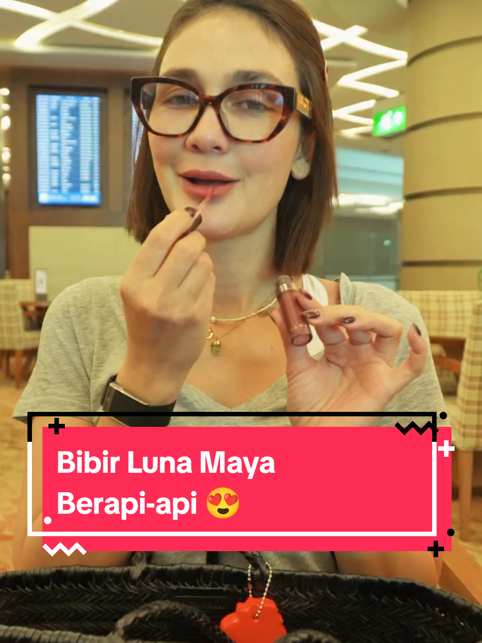 🏔️🔓❄️🔥💄Sampai ketagihan 💋#liptint #lunamaya #nama #blurringmeltliptint #viral 