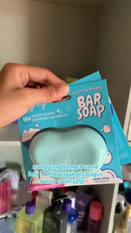 harganya murah kokk🤗🩵 #brightybarsoap #sabunpemutihbadan 
