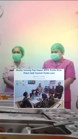 Polri Pelopor Pengelooan SPPG terbaik di Kementrian, diharapkan menjadi standar bagi Kementrian dan Badan lainnya