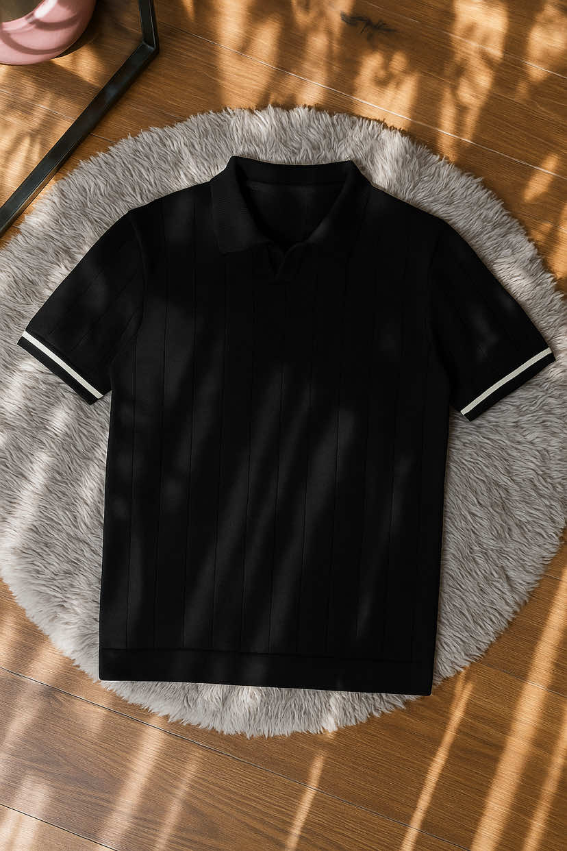 Kale Xander Knit Polo Cotton Thread Asian Fit#kaospolo#kaospria#kaoskerah#kaoskatun#fyp 