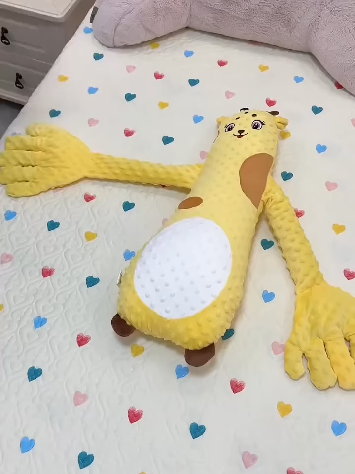 🍼 Hug • Soothe • Sleep 💛 Your baby’s comfort buddy is here! 👉 Buy now at NovellaCart (www.novellacart.com) ✨ Struggling with fussy nights and restless sleep? This Baby Soothing Palm Hugging Pillow mimics a gentle hug and rhythmic patting to calm your little one. Made with soft soybean velvet & plush filler, it’s safe, cozy, and perfect for newborns to early childhood. 🌙💤 Not just a pillow – it helps prevent startling, supports restful sleep, and even doubles as a warm abdominal compress for extra comfort. 🐰🦒🦢 💛 Give your baby the soothing touch they love, even when you need a rest. 👉 Shop now at novellacart.com & make nights easier for both of you! Check bio for more #babysleep #soothingpillow #novellacart #parentinghacks #newbornessentials #momlife #babygadgets