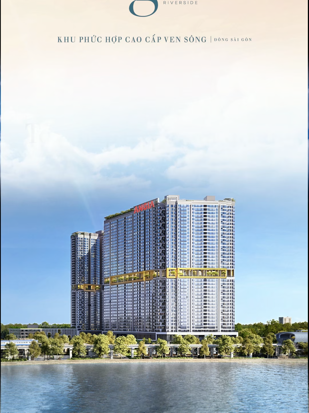 Chỉ 700 triệu là đã có thể sở hữu căn hộ View Sông, siêu ưu đãi lên đến 25.5% và tặng Full gói điện máy cao cấp #thegio#Angia #Pitaland
