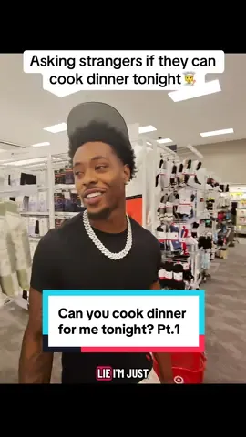 Replying to @ani LIKE for part 2❤️ I asked strangers if they could cook dinner for me tonight for $100. For everyone asking his TikTok is @JoJo #rejectiontherapy #fyp #socialanxiety