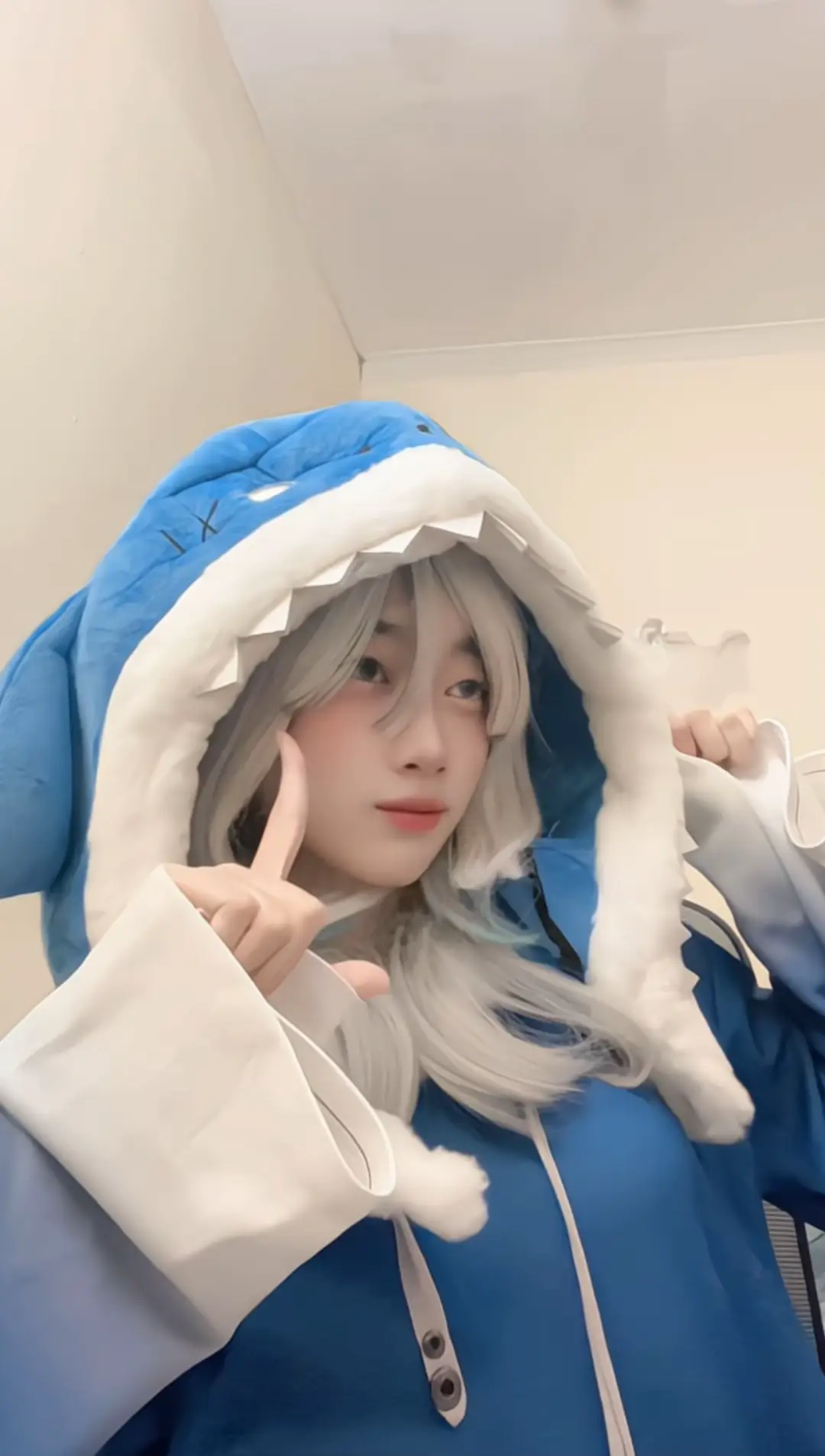 shey disini ada shey gabole lariii 😙 #hollasheyy #gawrgura #cosplay #cosplayer #foryoupage 