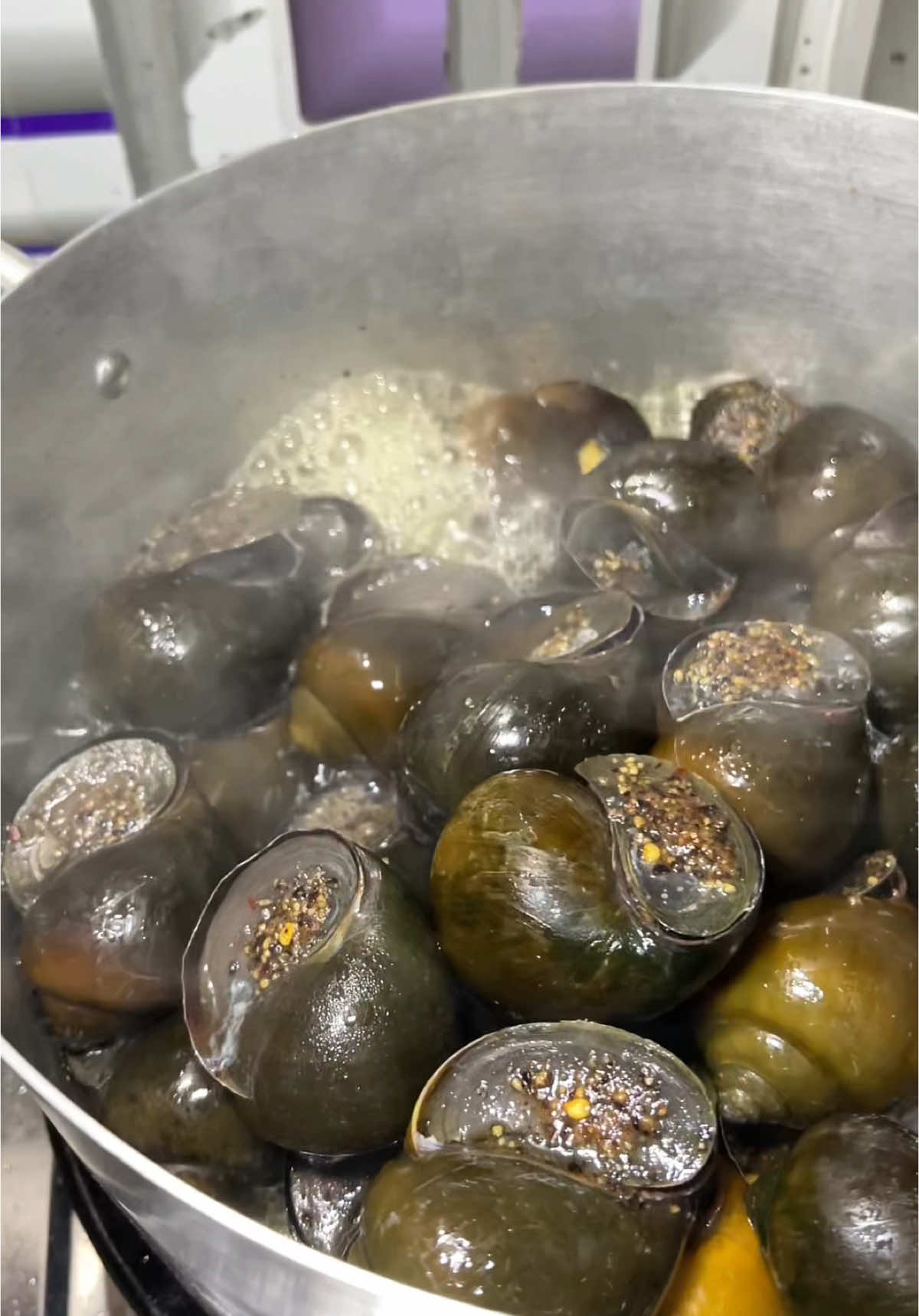 Ốc bưu hấp muối tiêu ớt #muoitieu #muoitieuot #amthucmientay #diepthanh605 