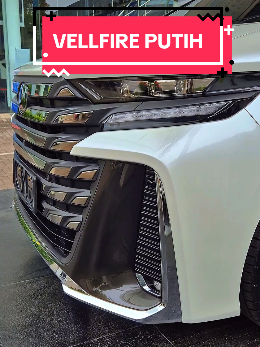 Hadir, New Vellfire Putih Ptemiu. Colour #CapCut #wedding #toyota #golf #golfer