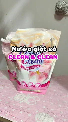 Nước giặt xả Clean & Clean giặt sạch mà lại thơm lâu#haphuongriviu666 #review #nuocgiatxa #nuocgiat #nuocgiatthomlau 