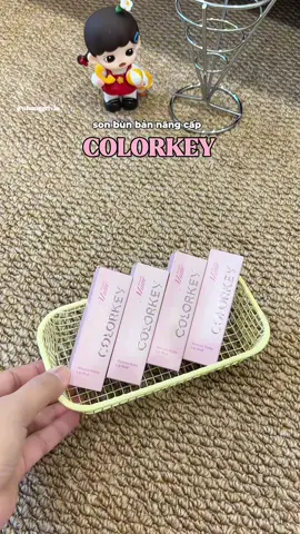 son bùn phiên bản nâng cấp có dầu dưỡng nhà Colorkey siu mướt môi , xịn thiệt sự 😻💯✨#sonbun #colorkey #goclamdep #fyp #xuhuong 