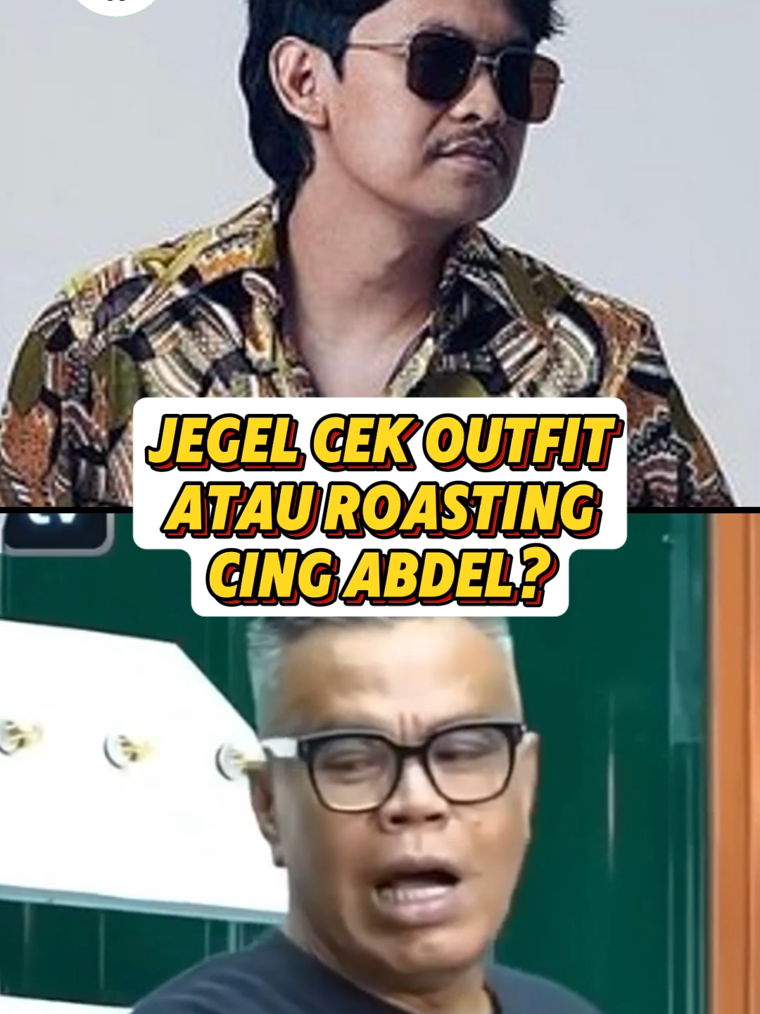 JEGEL CEK OUTFIT ATAU ROASTING CING ABDEL? Tonton selengkapnya di YT TAULANY TV. Bersama Andre Taulany, Sule Sutisna dan Cing Abdel Achrian. #ketawaitusehat #taulanytv #abdel #abdelachrian