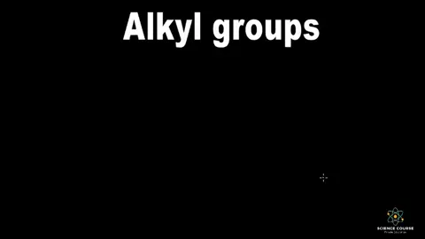 Alkyl Groups #SAYNIS  #Chemistry 
