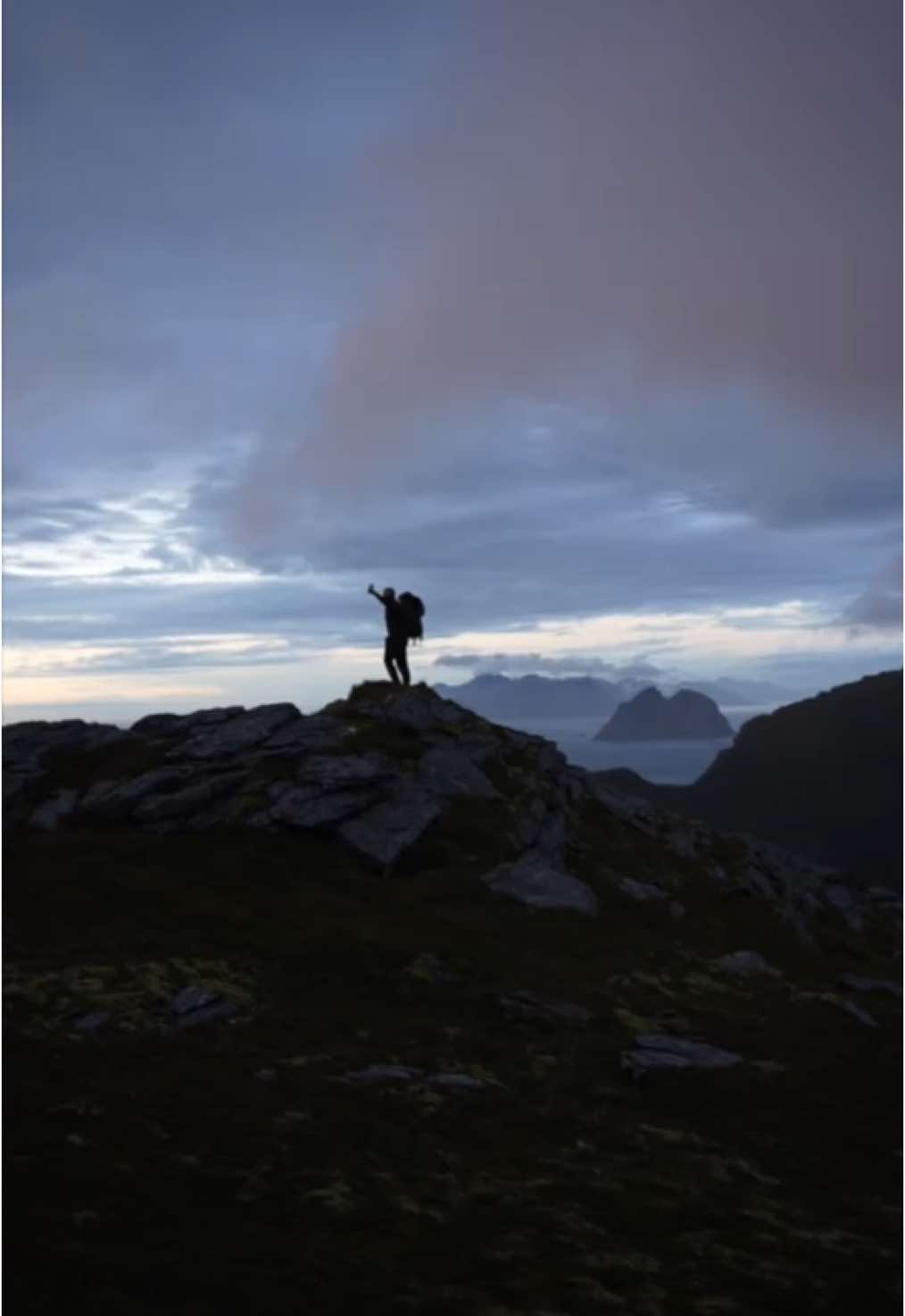 Campsite? Oh just a little spot called the entire Lofoten ⛺😏 #RoomWithAView