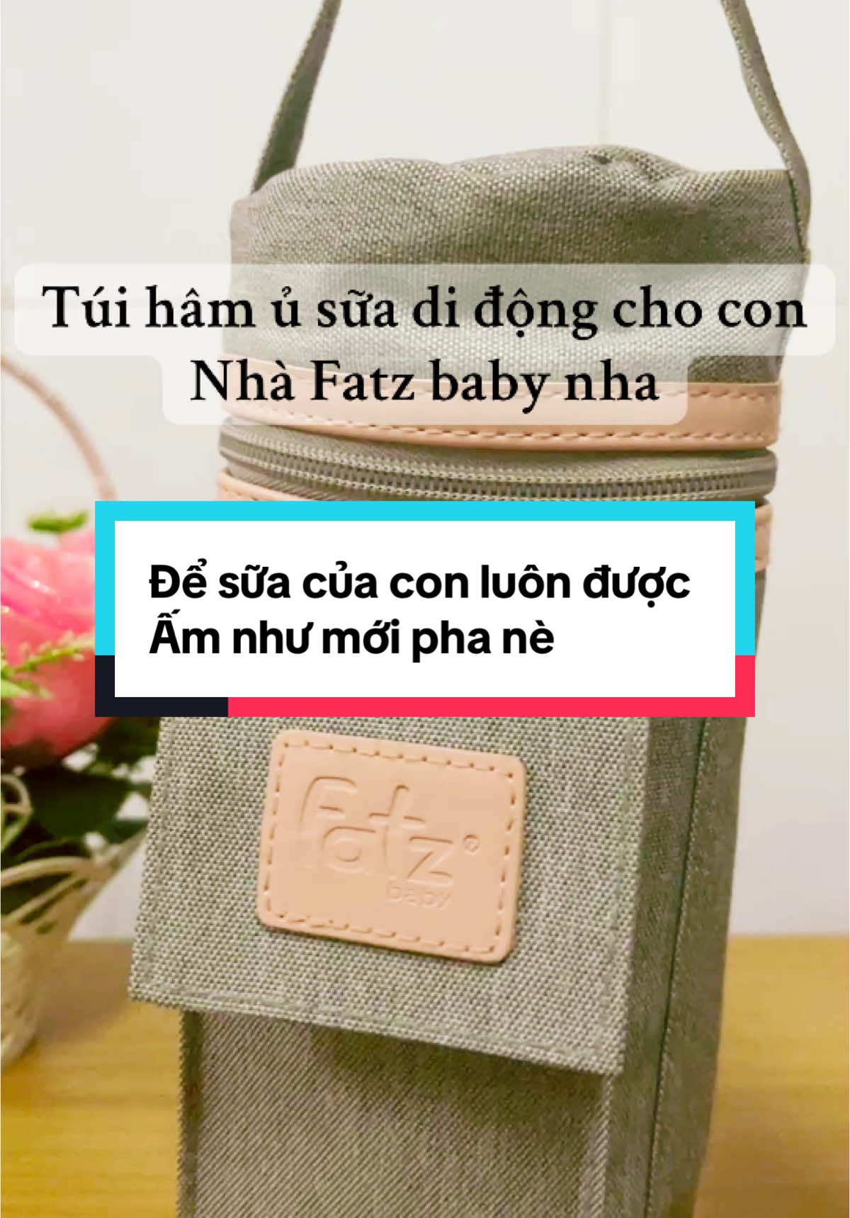 Cho bé đi du lịch mà vẫn có sữa nóng uống thì mua e này nha#binhhamsua #binhhamsuadidong #Mẹ Su rì viu