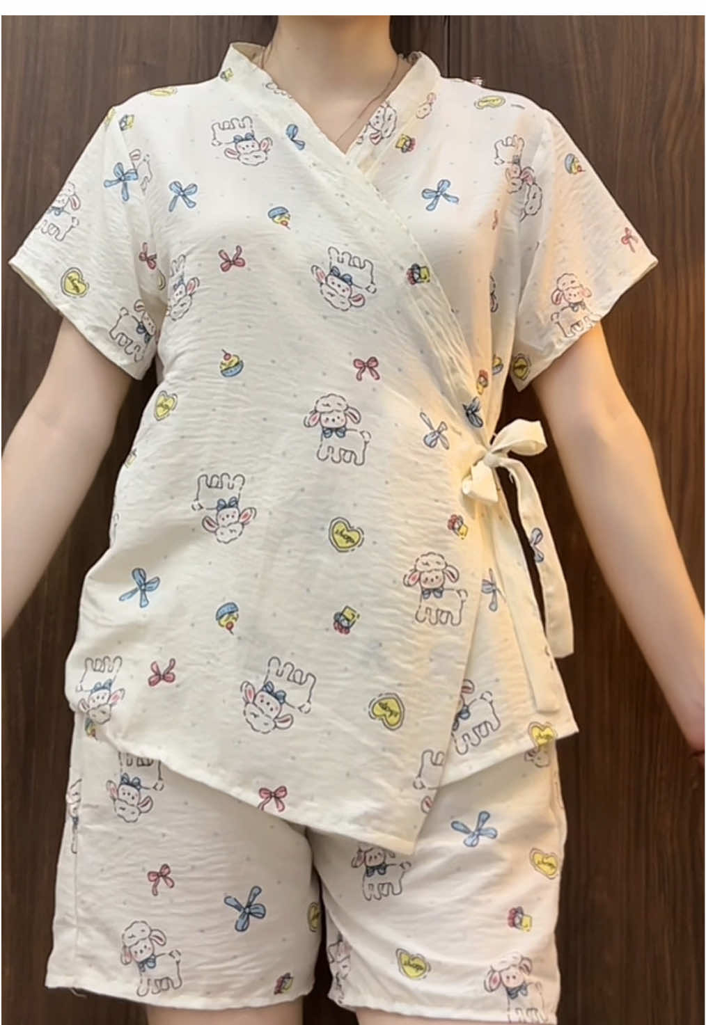 🌸🌥️✨🌻 #reviewthoitrang #setmacnha #pyjama #kimono 
