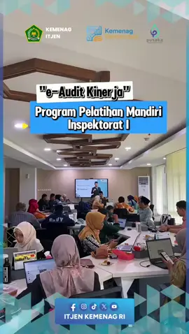 Era digital menuntut kinerja lebih transparan dan efisien. Lewat Program Pelatihan Mandiri (PPM) : e-Audit Kinerja dari Inspektorat I, kita belajar cara mengawal akuntabilitas dengan teknologi 💻 Saatnya upgrade skill dari manual ke digital! #eAuditKinerja #ProgramPelatihanMandiri #DigitalisasiAudit #PengawasanBerdampak #Transparansi 