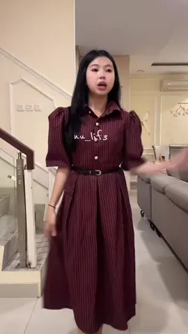 yg suka simple2 jgn mpe lewat sich #dresskatunstretch #simpleoutfit #dressaline 