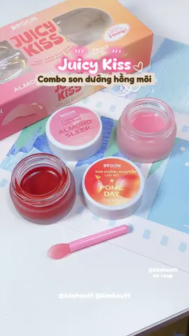 Combo son dưỡng ngày & đêm, hồng môi, mềm môi💋#duongmoi #juicykiss #sonduong #fyb #chitunbox 