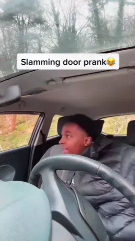 Tag someone who would absolutely lose it over this!#coupleprank #couplegoals #couple #couplecomedy #cardoorprank #reaction #funnyreaction #funnyprank #viral #fyp 