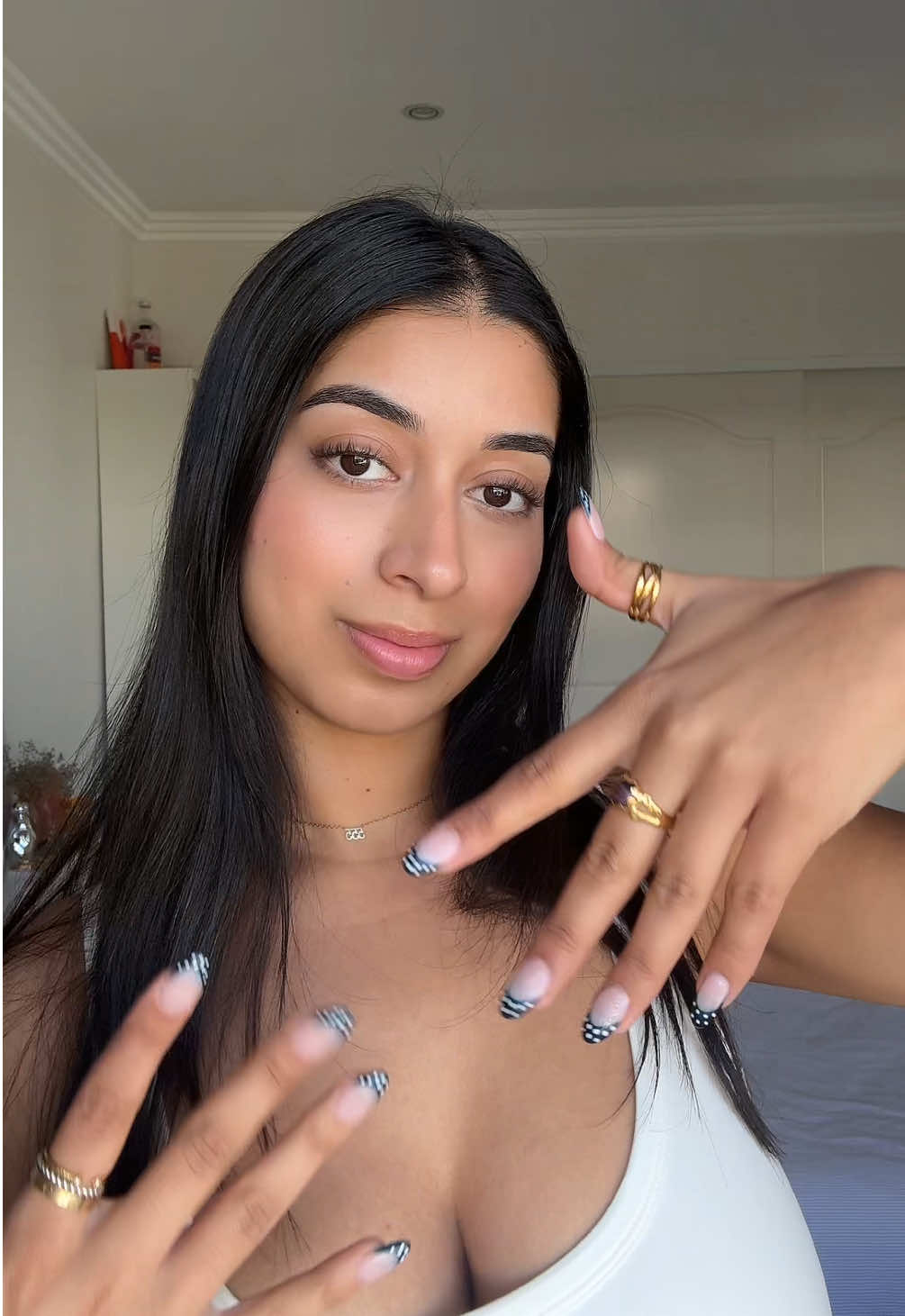 New nails unlocked 🐞💋|| #fyp #xybca #foryou #nailart #nailtransition 