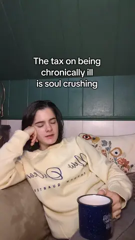 Chronic illness and disability are basically taxed. #chronicillness #disability #disabilityjustice #chronicallyillcontentcreator🦓 #disabilitytax 