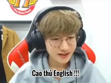 Người ta là English gosu đó nha 🙂 nhưng mà coi lại những stream từ lúc mới ra mắt tới giờ thì công nhận Peanut giỏi hẳn các tiếng khác lên 👍 10 đỉmmmm  #Peanut #Hanwangho #peanutlol #HLE #LOL 