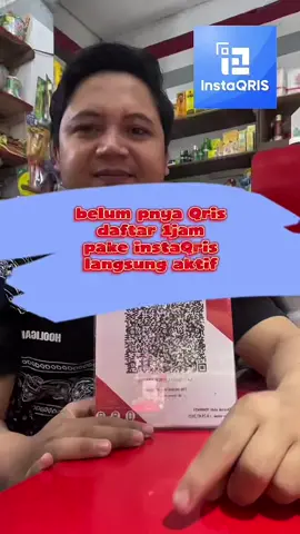 belum pnya qris, skr bisa daftar qris tanpa ribet ngajuin ckup daftar di apk instaqris, 1jam langsung aktif , ckup 25rb sekali bayar langsung aktif selamanya #instaqris #warungsembako #qrisjualan #daftarqris @InstaQRIS 