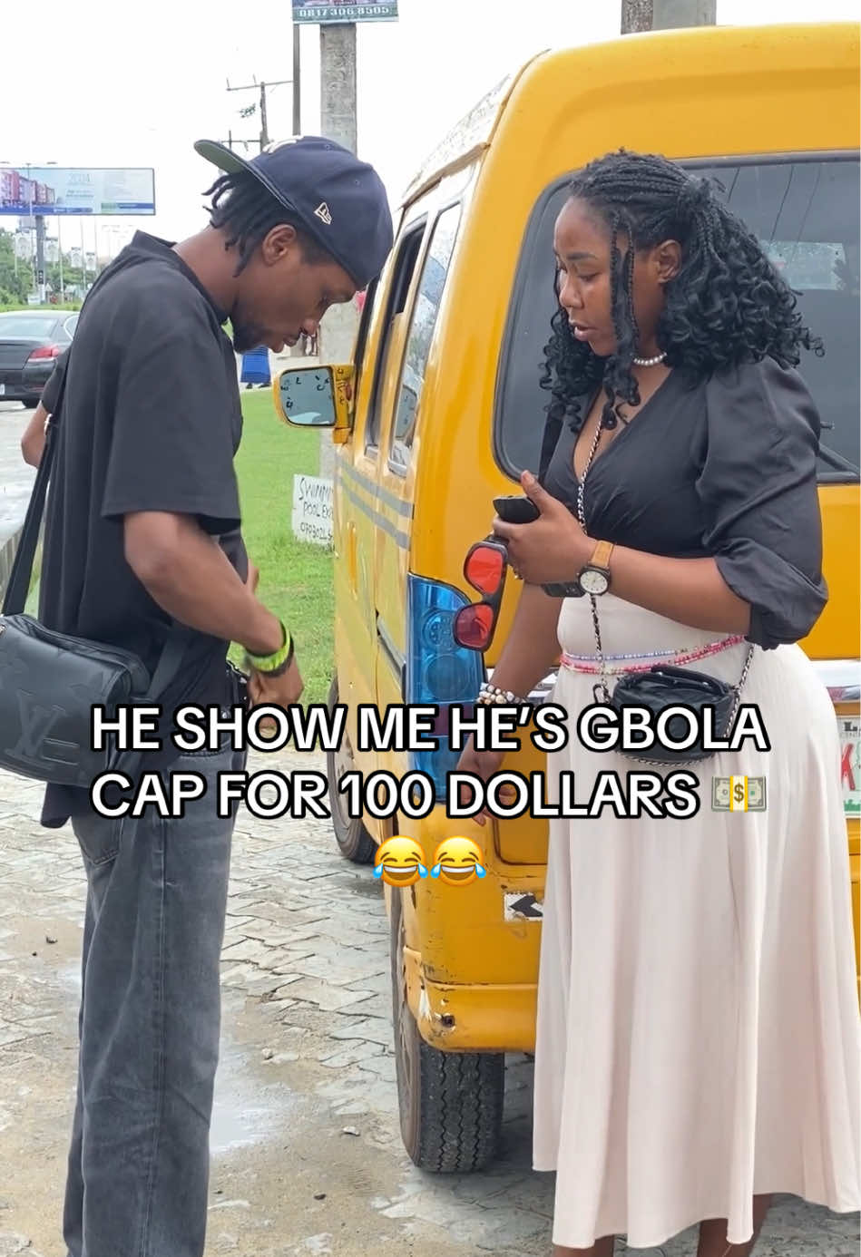 Omoh The economy can make anyone do anything 😳 #gbola #interview #watchmegrow #FYP #100dollars 