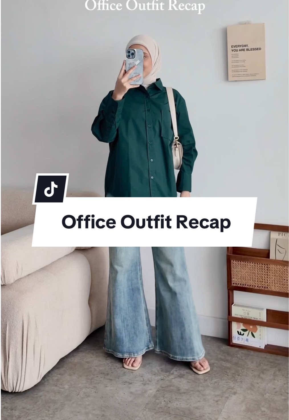 Office look lately🤍 Which one is your favorite? #officelook #outfitideas #ootdhijab 