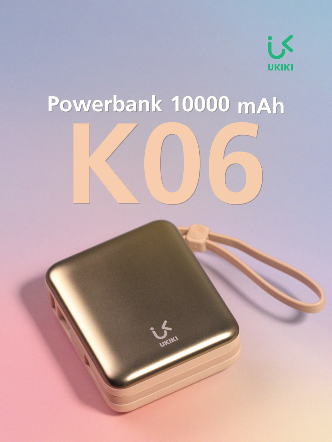 พาวเวอร์แบงค์อันไม่ใหญ่ แต่เสียบได้ทุกอุปกรณ์ 💪 🔋 ความจุ 10,000mAh 🔋 ชาร์จพร้อมกันได้สูงสุด 5 อุปกรณ์ 🔋 รองรับ PD 22.5W ชาร์จไวทันใจ 🔋 Wireless Charging 15W Max 🔋 มีสายชาร์จในตัว ใช้ง่าย ไม่ต้องพกเพิ่ม 🔋 ผ่านมาตรฐาน มอก. และ CCC ปลอดภัยหายห่วง 🔋 ขนาดเล็ก พกง่าย แต่พลังเหลือล้น #UKIKI #PowerbankK06 #พาวเวอร์แบงค์ตัวจบ #PD22W #Wireless15W #มอก #CCC #TikTokShop1010แบรนด์แท้คุ้มสุด