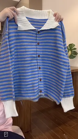 Áo Len Cardigan Dệt Kim cổ bẻ #aocardigan #aolendaitay #fyp #thoitrang #xuhuong 