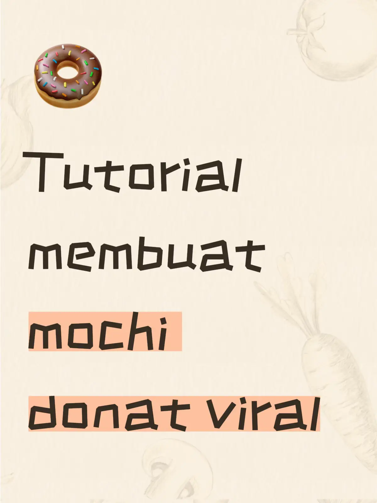 mochi donat tanpa antri 😚 #mochidonat #donatmochi #donatjakarta #viraldessert #fyp 