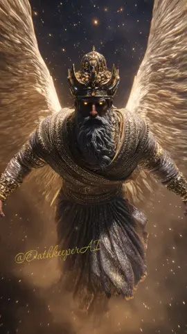 The ancient sky God… Anu returns.✨👑 #Anu #god #aiart #mythology #livewallpaper 