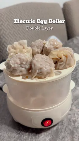 Electric Egg Boiler Double Layer #electriceggboiler #foodsteamer #eggboiler 