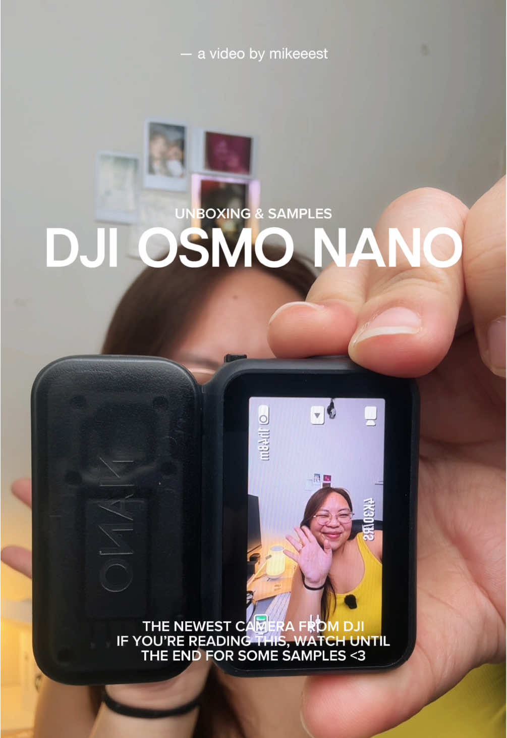 Replying to @Vanessa Lapuz finally can review the DJI osmo nano!! ☺️✨ if you stayed til the end, you might see some samples photo and videos… — Another cute POV camera available for purhcase. Will try stabilization, editing the clips, and low light performance. If you have other suggestions, please let me know! — Also, would love to compare this againts the insta360 go ultra. So i’ll see if I can get a unit ☺️✨ — #mikeeest 