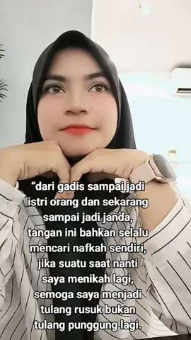 kalau Allah kasih jodoh terbaik aku tidak akan menolak, tapi kalau sama seperti yang dulu.  jangan yaa..!!?  #tulangrusuk #tulangpunggung #berjuang #singlemom 