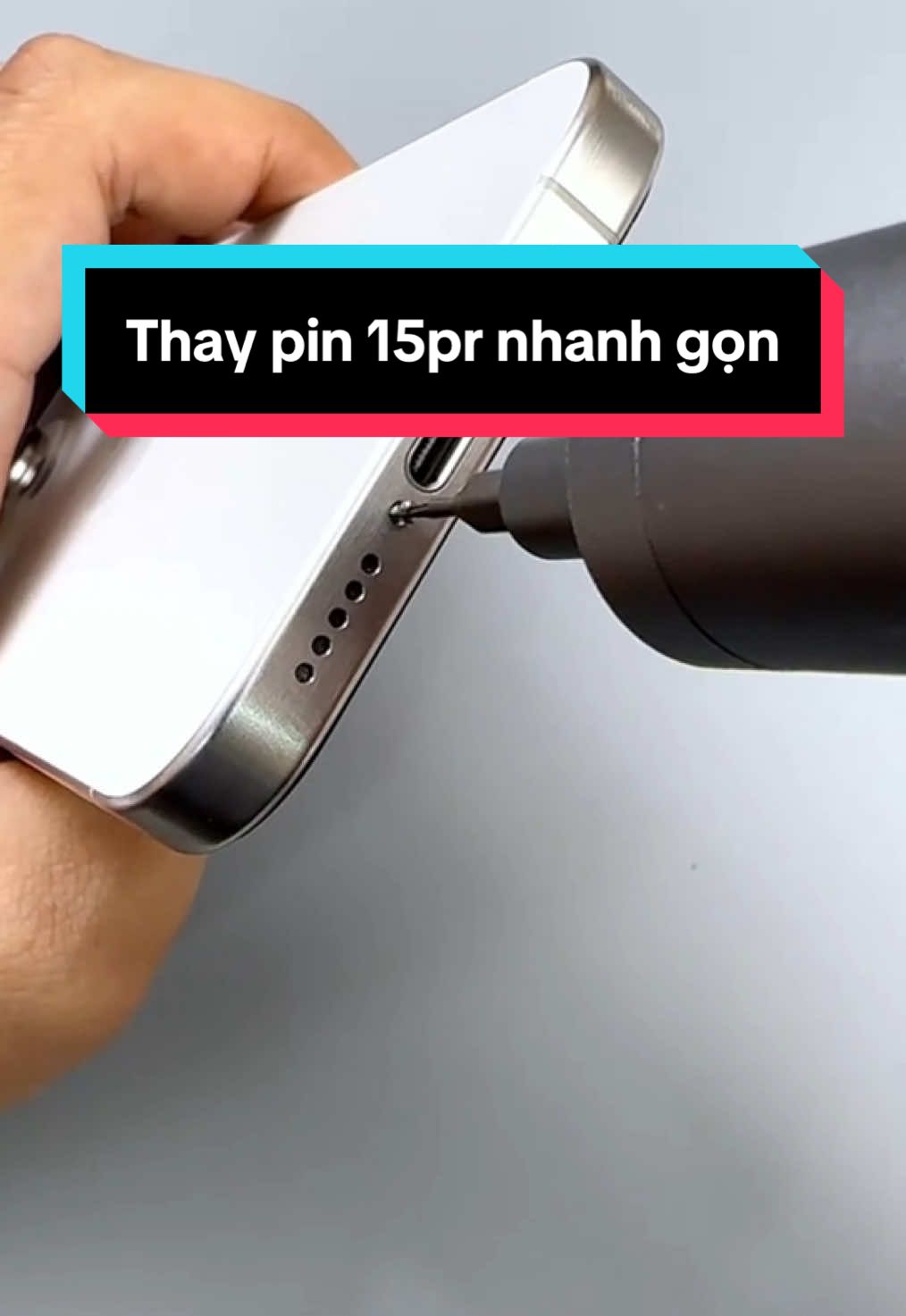 Thay pin cho 15pr 30p lấy ngay 🥰🥰🍎🍎🍎🍎#sửaiphonechuyênnghiệp 