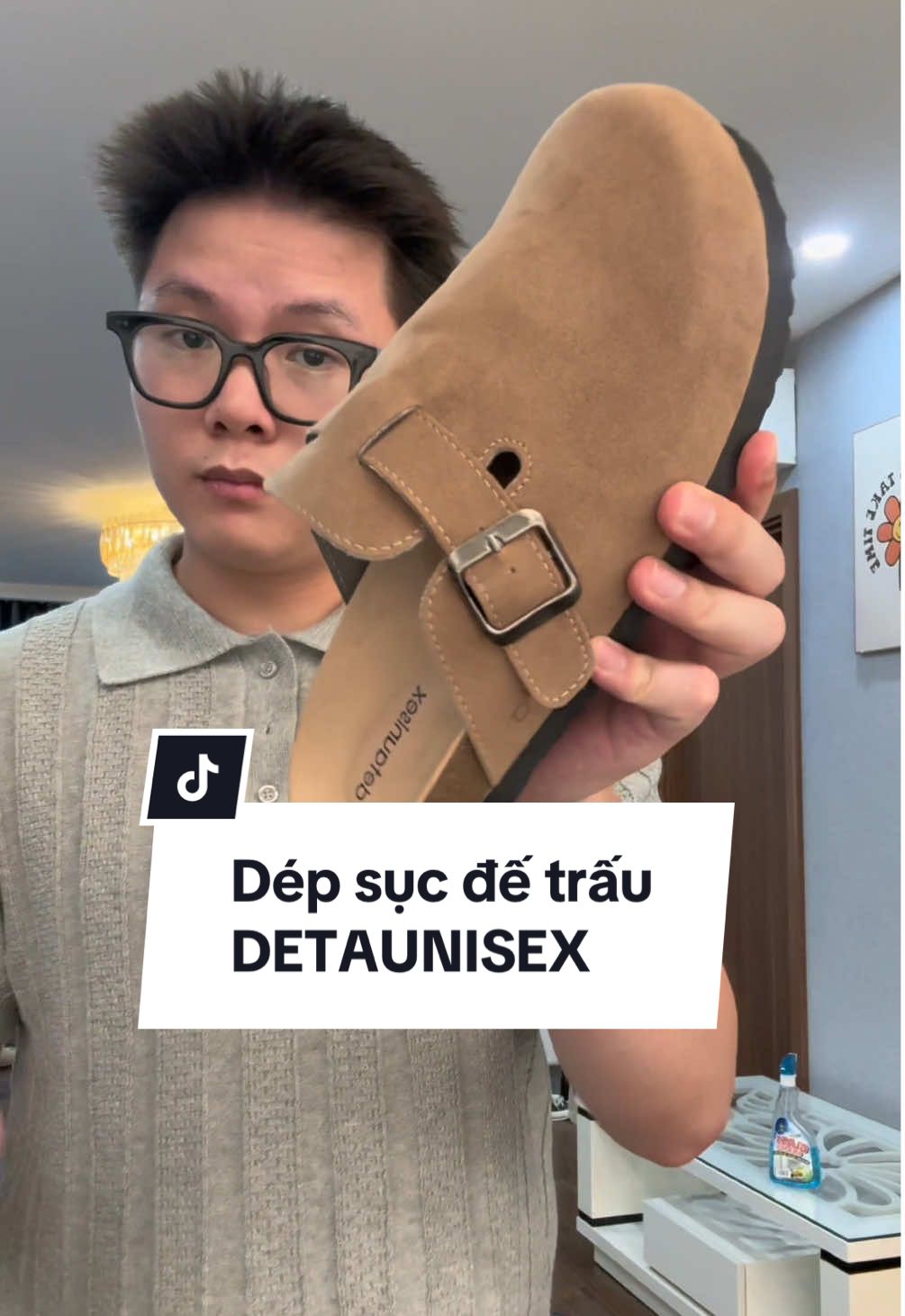 Dép sục đế trấu rất đẹp cho anh em trải nghiệm nha #depsuc #birkenstocks #depsucdalon #depdetrau #detaunisex 