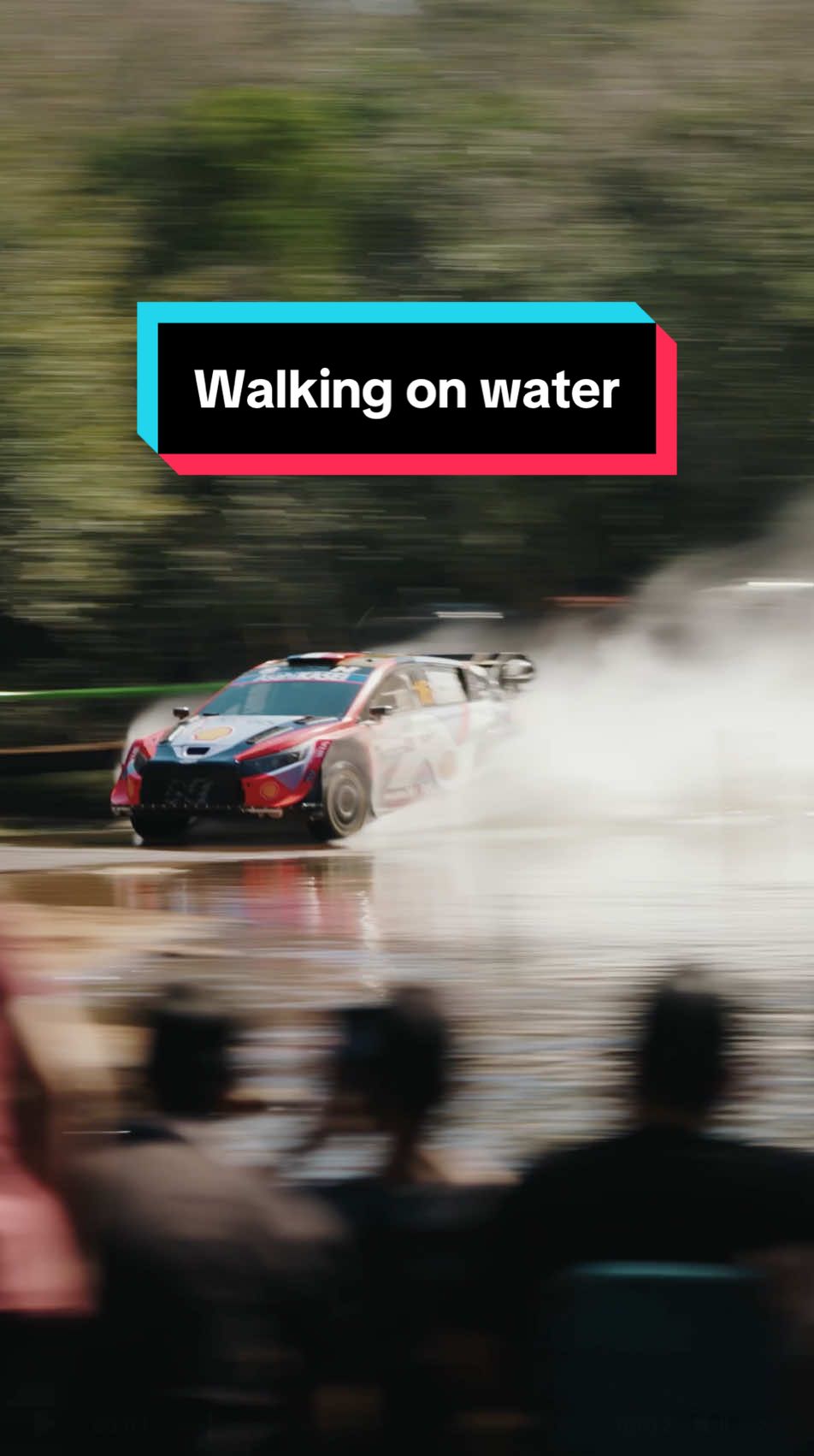 Walking on water 💦 #WRC #WRCinParaguay 