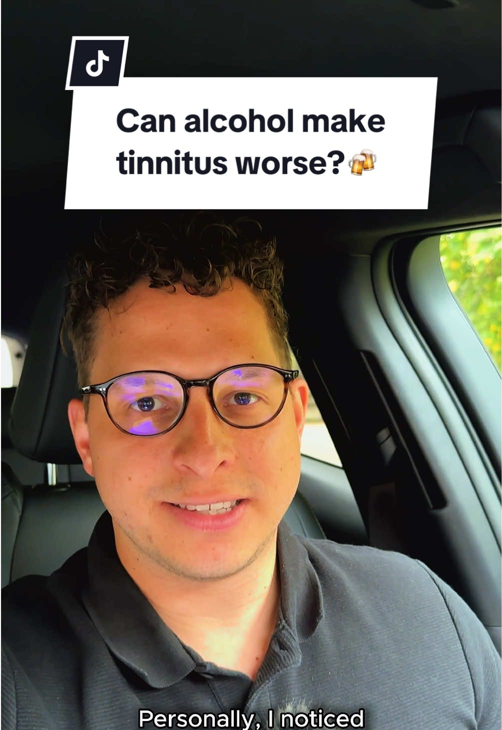 Antwort auf @RabMcNaught Ever noticed your tinnitus gets worse after drinking as well? #tinnitus #alcohol #triggers #ent 
