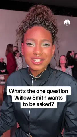 Replying to @itsisaacswoorld Willow is her! #willowsmith #dior #TikTokFashion #pfw #dazedfasiontv 