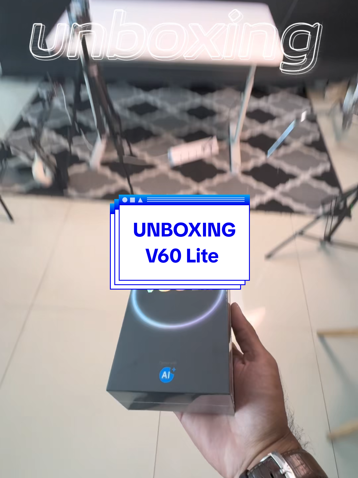 unboxing pendatang baru V60 Lite #elektronik #gadget #vivo #vivoindonesia 
